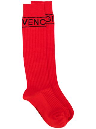 Givenchy + Logo Print Socks