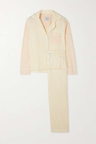 Rails + Clara Patchwork Striped Flannel Pajama Set