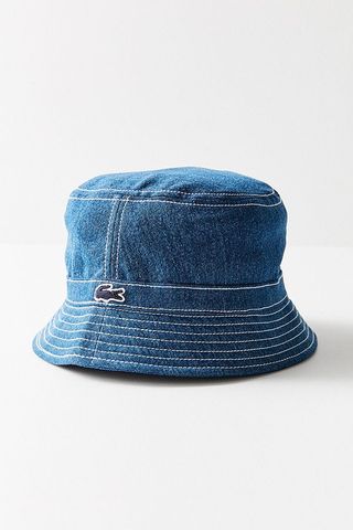 Lacoste + Denim Bucket Hat