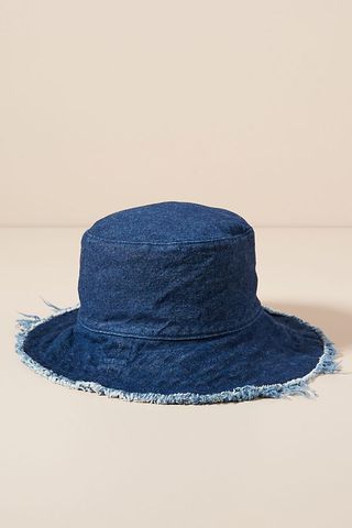 Anthropologie + Denim Bucket Hat