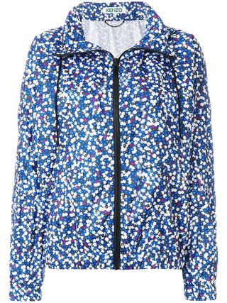 Kenzo + Floral Print Windbreaker