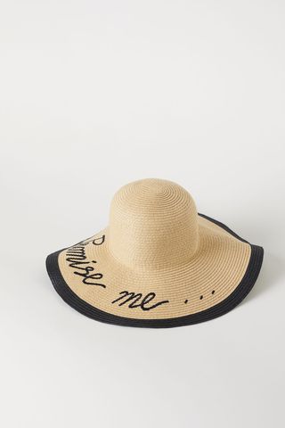 H&M + Straw Hat