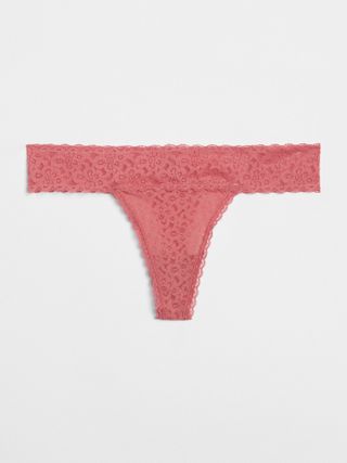 Gap + Lace Thong