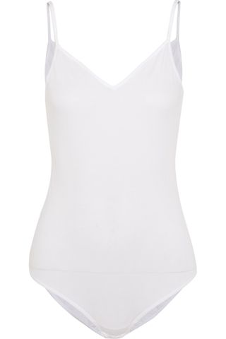 Hanro + Linnea Stretch-Cotton Jersey Bodysuit