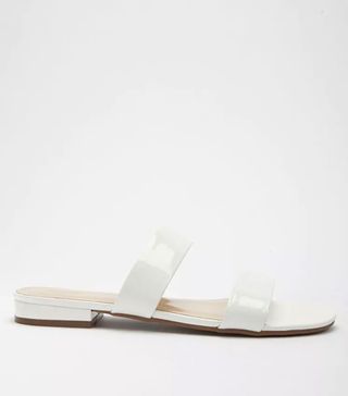 Forever 21 + Faux Patent Leather Double-Strap Sandals