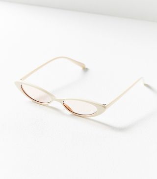 Urban Outfitters + Bella Slim Oval Sunglasses