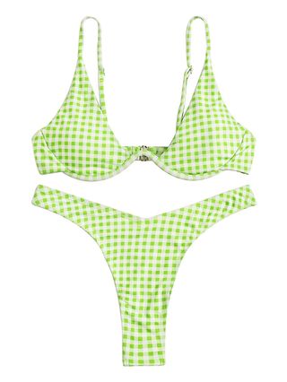 Verdusa + Sexy Triangle Bikini Set