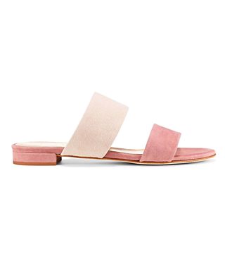 M.Gemi + The Capri Sandals in Blush & Pale Pink