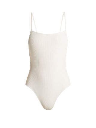 Solid & Striped + The Chelsea Ribbed Swimsuit