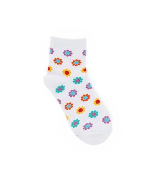 Office Kiko + Floral Socks