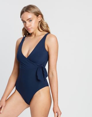 Jets + Wrap One-Piece