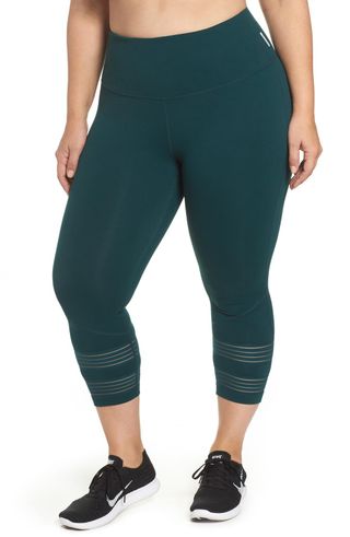 Zella + Twin High Waist Crop Leggings