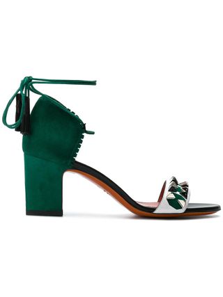 Santoni + Embellished Sandals