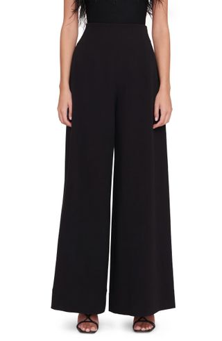 Staud + Caleb High Waist Wide Leg Pants