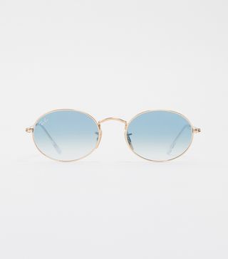 Ray Ban + Oval Sunglasses