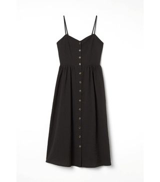 H&M + Button-Front Dress