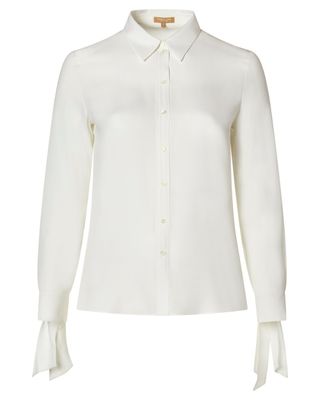Michael Kors Collection + Steamer Sleeve Classic Shirt
