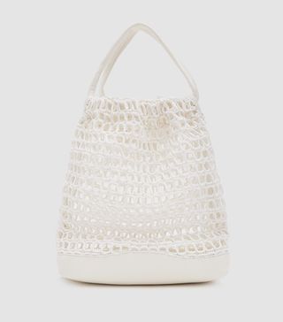 Maryam Nassir Zadeh + Market Bag in White