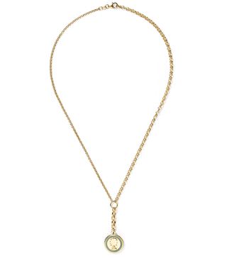 Foundrae + Protection 18-Karat Gold Necklace