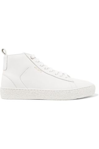 Axel Arigato + Court Leather High-Top Sneakers