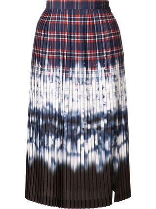 Altuzarra + Tie Dye Pleated Skirt