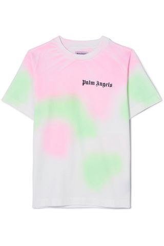 Palm Angels + Tie-Dyed Cotton-Jersey T-Shirt
