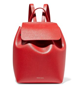 Mansur Gavriel + Mini Textured-Leather Backpack