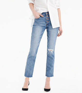 J.Crew + Vintage Straight Jean