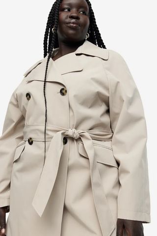 H&M + Short Trench Coat