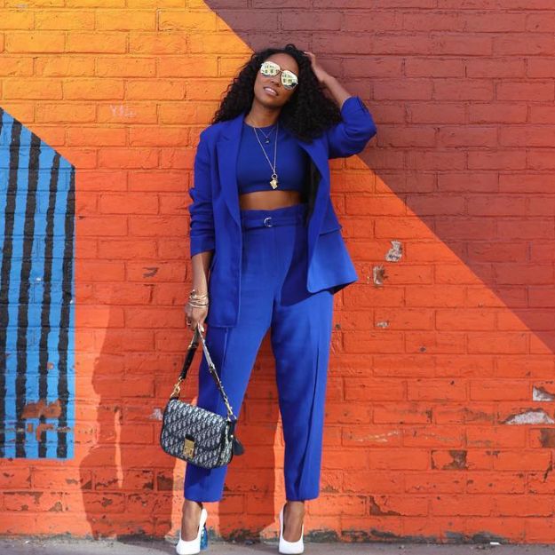 20 All-Blue Outfits to Try