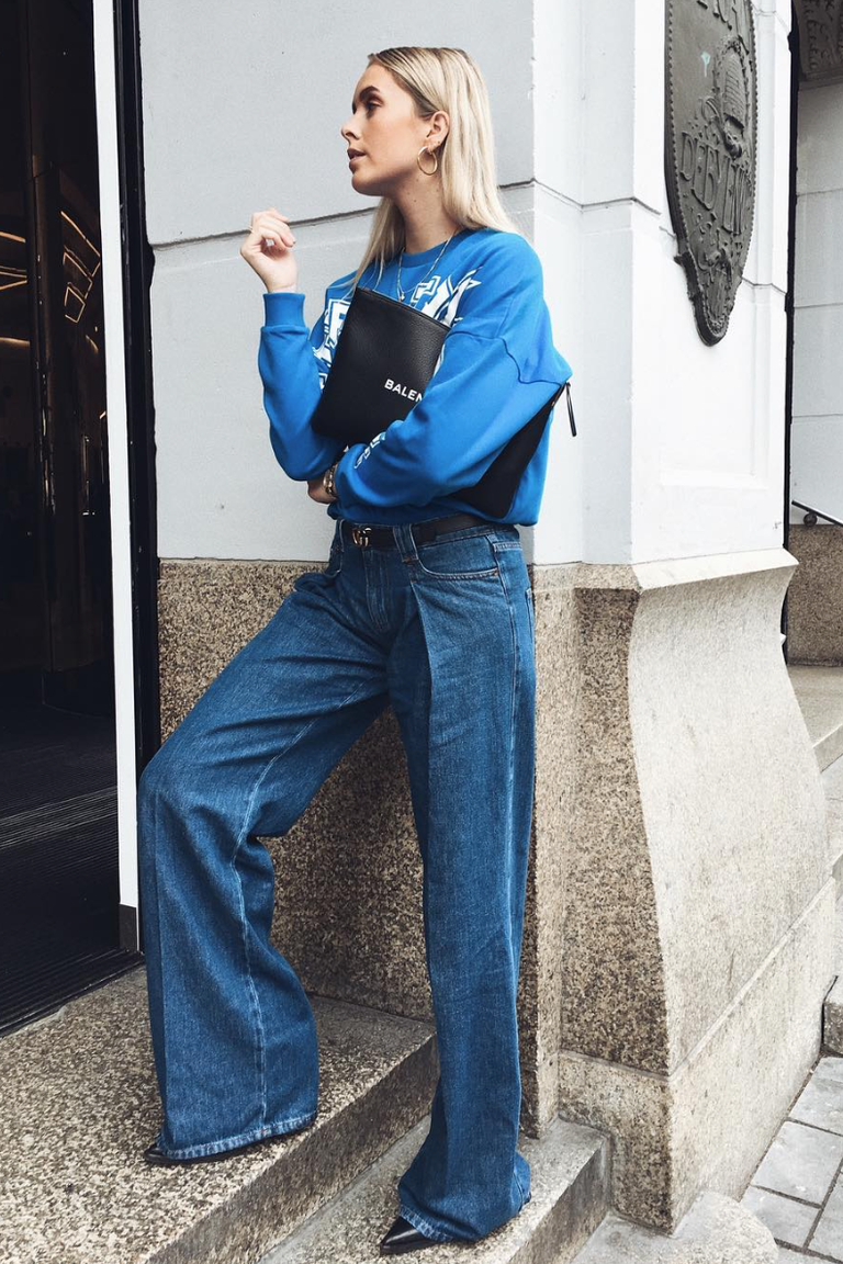 20 All-Blue Outfits to Try | Who What Wear