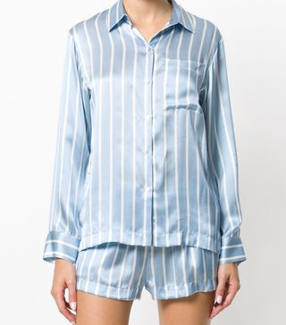 Asceno + Striped Pyjama Shirt