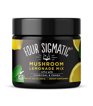 Four Sigmatic + Mushroom Lemonade with Activated Charcoal and Chaga