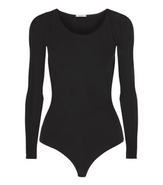 Wolford + Buenos Aires Stretch-Jersey Thong Bodysuit