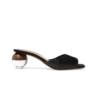 Neous + Opus Woven Leather Mules