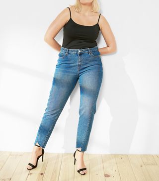 Violet by Mango + Mom-Fit Jeans