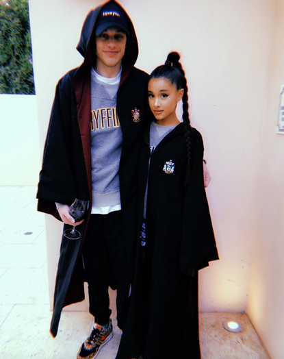 Ariana Grande and Pete Davidson Wore Harry Potter Costumes | Who What Wear