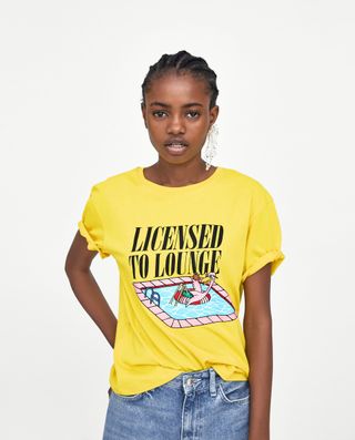 Zara + Graphic T-Shirt