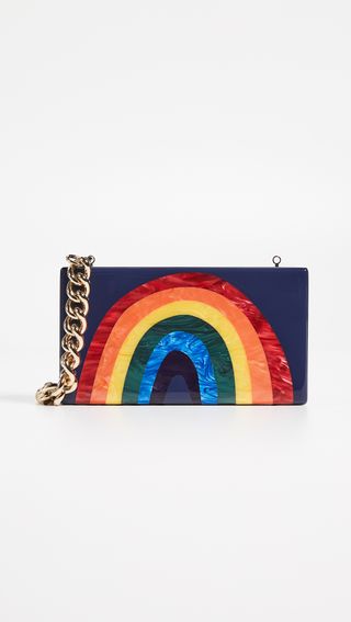 Edie Parker + Rainbow Jean Clutch