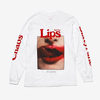 Chaos + SixtyNine Lips Long-Sleeve T-Shirt