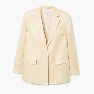 Mango + Structured Linen Jacket