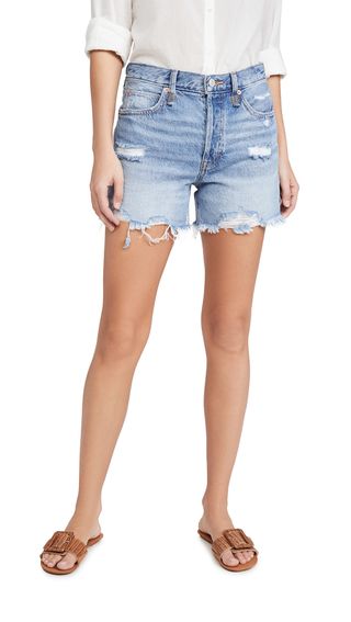 Free People + Makai Cutoff Jean Shorts