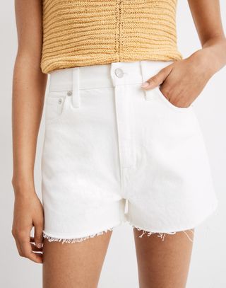 Madewell + The Momjean Short in Tile White