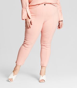 Who What Wear + Skinny Pants Pink