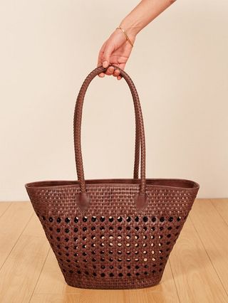 Reformation + Woven Market Tote