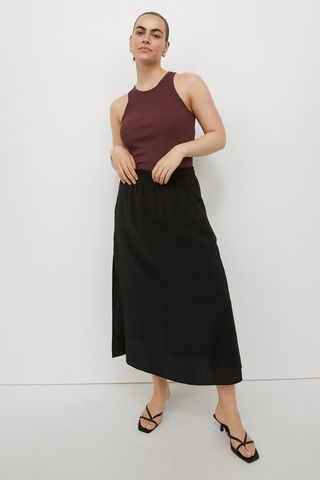 H&M + Long Skirt