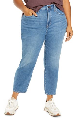 Madewell + The Curvy Perfect Vintage Crop Jean