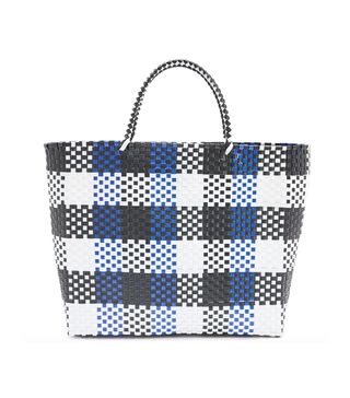 Forever 21 + Plastic Woven Tote Bag