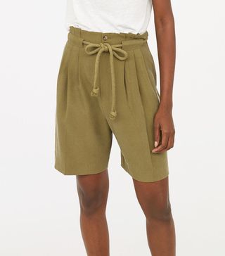 H&M + Paper-Bag Shorts