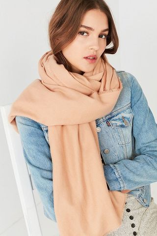 Urban Outfitters + Brushed Woven Blanket Scarf